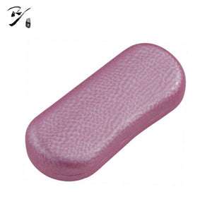 Oval concave hard shell glasses case