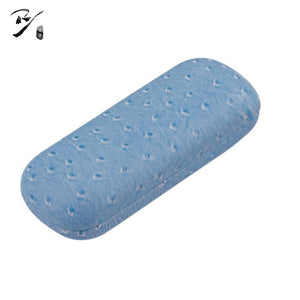 Oval long classic hard shell glasses case