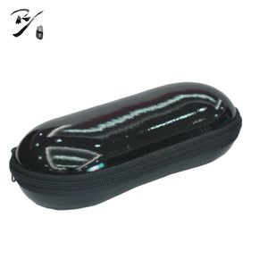 Pill shaped EVA glasses ase with zipper