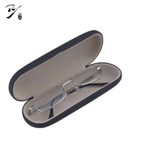 Slim oval hard shell glasses case
